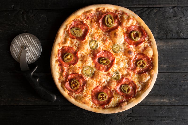 New York Classic deep dish pizza